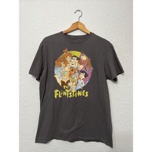 The Flintstones Graphic T Shirt Size L Distressed